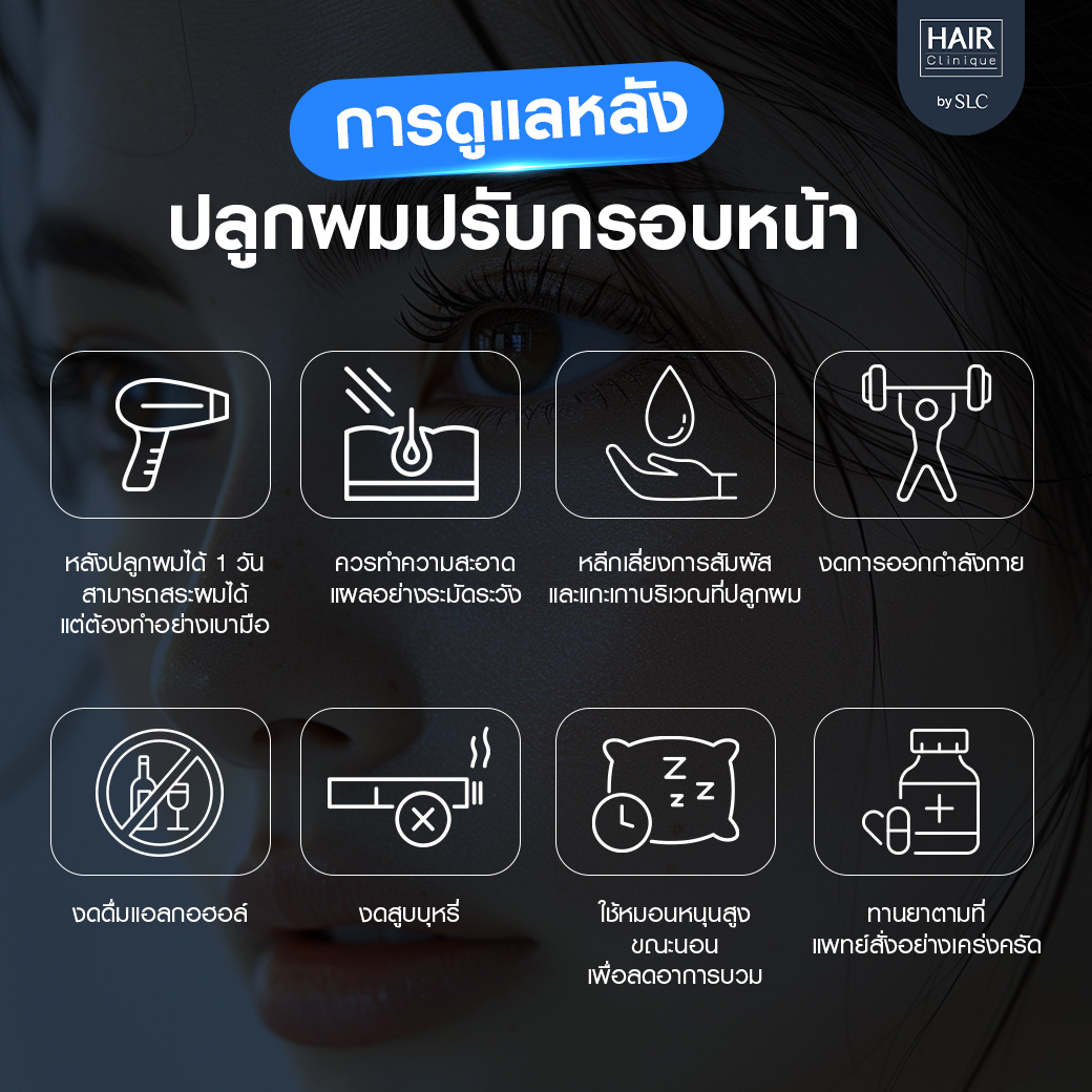 ปลูกผมปรับกรอบหน้า, ปลูกผม, ปลูกผม Long Hair Ready™, ปลูกคิ้ว Eyebrow Art FUE™
