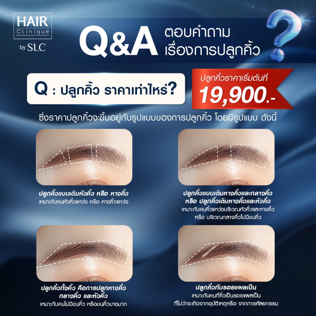 Q&A ปลูกคิ้ว